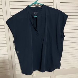 FIGS Dark Harbor Scrub Set XS Rafaela top, S jogger